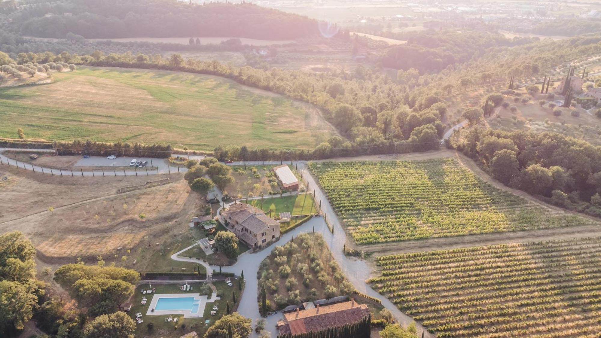 Vila Borgo Siliano - Antico Podere Siliano Città della Pieve Exteriér fotografie