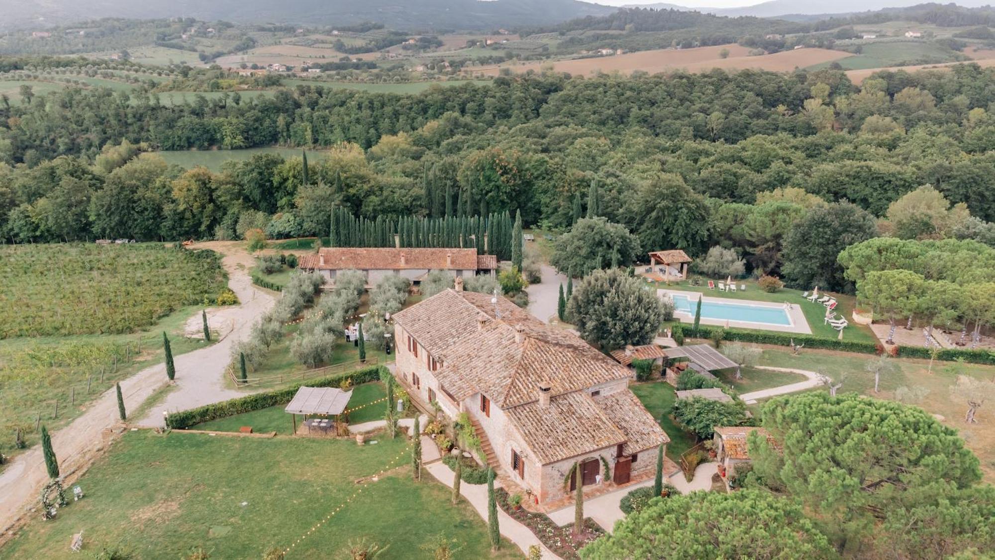 Vila Borgo Siliano - Antico Podere Siliano Città della Pieve Exteriér fotografie